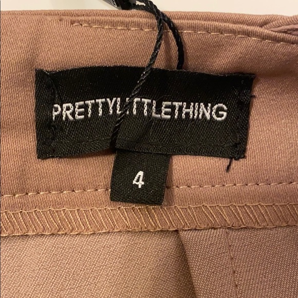 PRETTYLITTLETHING High Neck Wrap Detail Jumpsuit - Picture 3 of 3